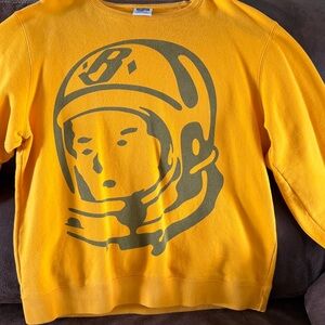 Vintage 13’ Billionaire Boys Club Pumpkin Orange  Astronaut Crewneck Sweater
